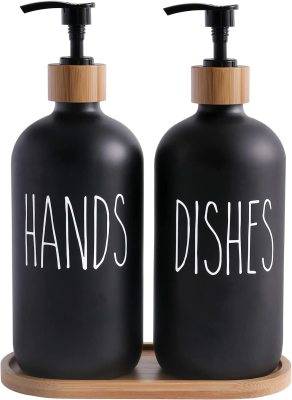 Shampoo & Soap Dispenser Set


