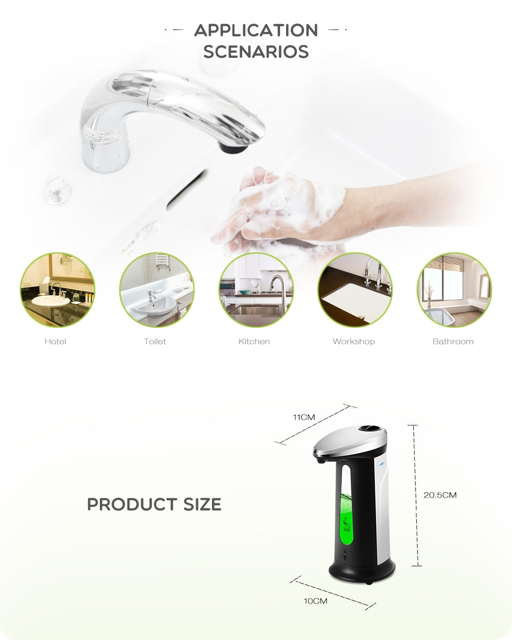 Automatic Touchless Soap Dispenser


