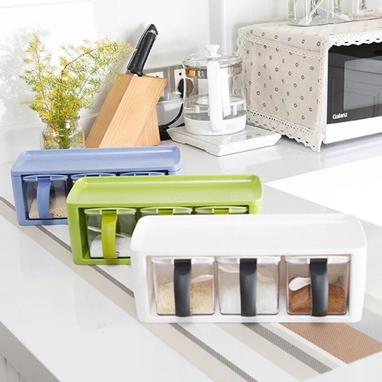 Plastic Spice Rack Set


