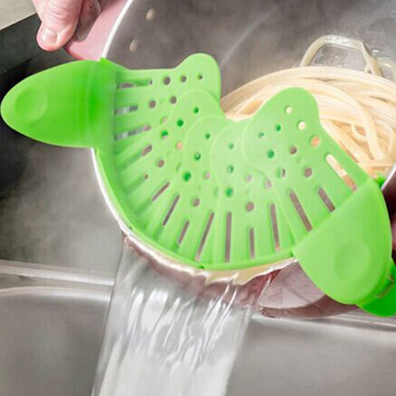 Silicone Clip-On Pot Strainer


