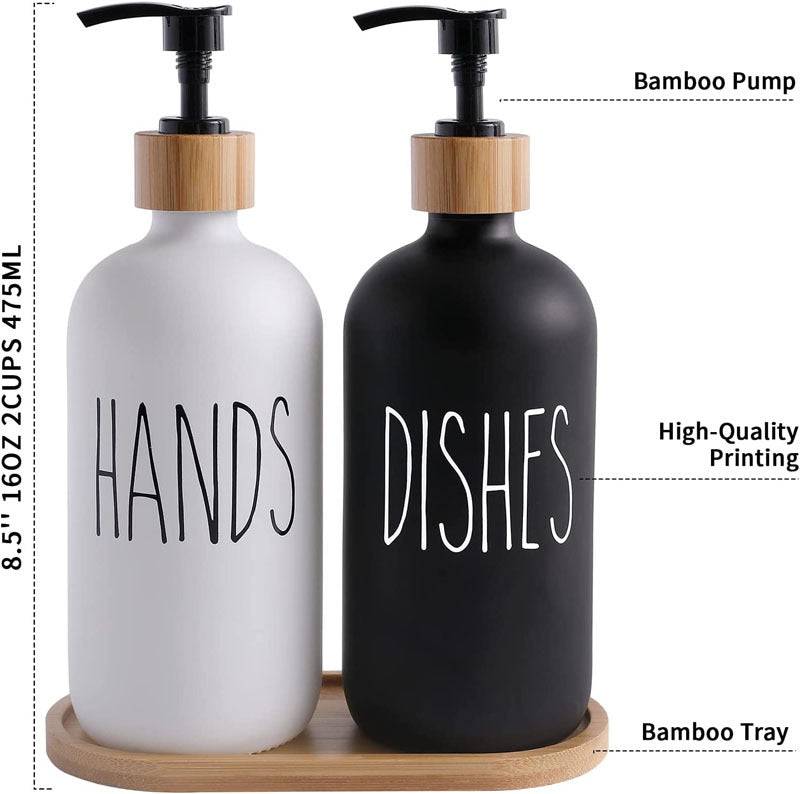Shampoo & Soap Dispenser Set


