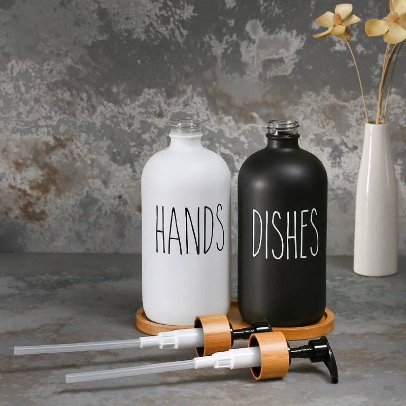 Shampoo & Soap Dispenser Set


